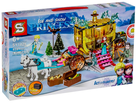 Конструктор SY 1429 Frozen 2 — Ледяная карета Эльзы