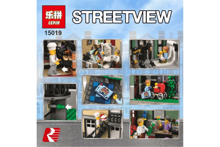 Конструктор Lepin 15019 Городская площадь — Assembly Square