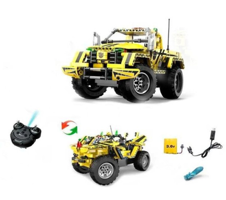 Конструктор Cada C51003W Пикап на радиоуправлении 2 в 1