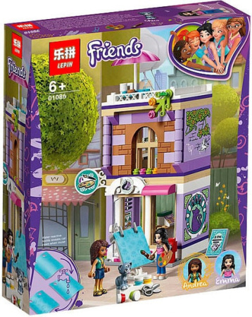 Конструктор Lepin 01086 Художественная студия Эммы