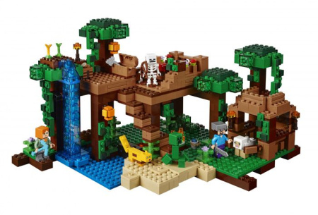 Конструктор Lepin 18003 Домик на дереве в джунглях