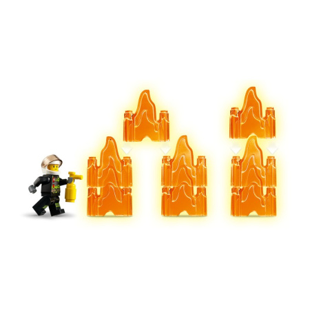 Конструктор Lego 60281 City Fire Спасательный пожарный вертолет