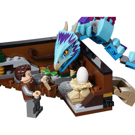 Конструктор Lepin 16059 Чемодан Ньюта Саламандера