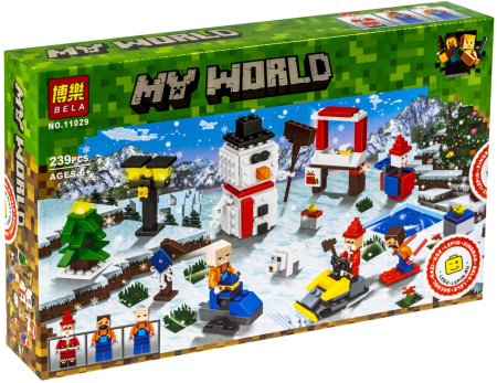 Конструктор Bela 11029 Зимние игры