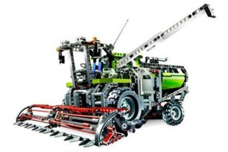 Конструктор Lepin 20041 Уборочный Комбайн 2в1