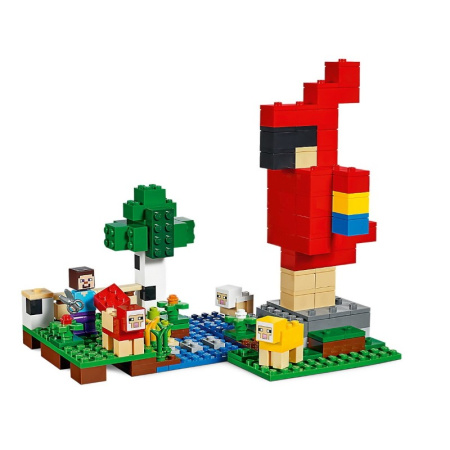 Конструктор Lego 21153 Minecraft Шерстяная ферма