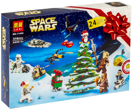 Конструктор Bela 11444 Новогодний Календарь — Star Wars