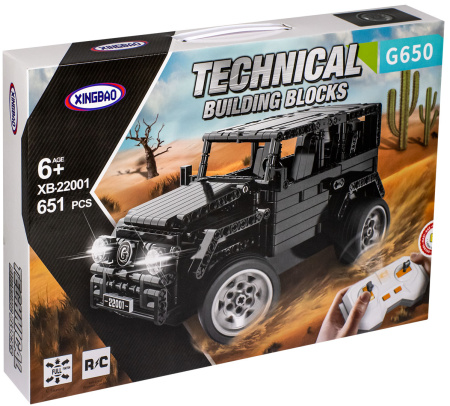 Конструктор XingBao 22001 Внедорожник Мерседес G650 RC