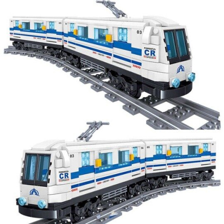 Конструктор ZheGao QL0319 Скоростной поезд