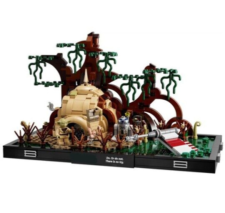 Конструктор Звездные войны Диорама Обучение джедаев на Дагоба, King 3233