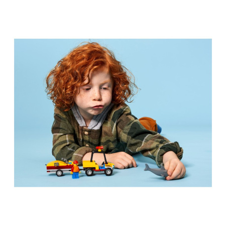 Конструктор Lego 60286 City Пляжный спасательный вездеход