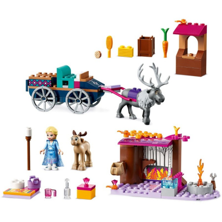 Конструктор Lego 41166 Disney Princess Дорожные приключения Эльзы