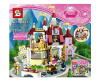 Конструктор Конструктор SY 821 Disney Princess Заколдованный замок Белль