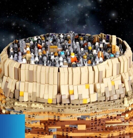 Конструктор Имперский звездный разрушитель над Джеда-Сити Mould King 21007