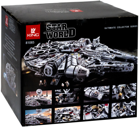 Конструктор King 81085 Сокол Тысячелетия — Корабль Хана Соло