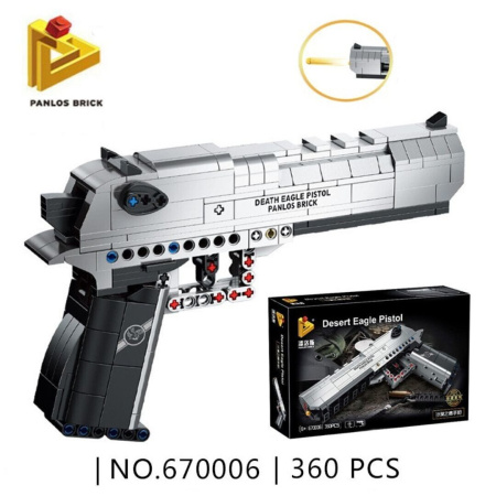 Конструктор Panlos 670006 - Пистолет Пустынный орел