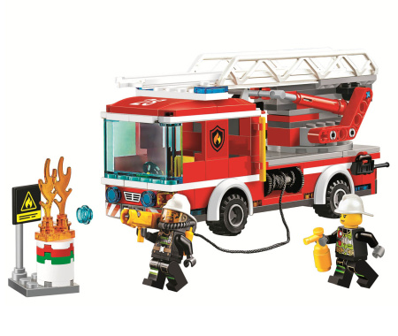 Конструктор Bela 10828 Пожарный автомобиль с лестницей