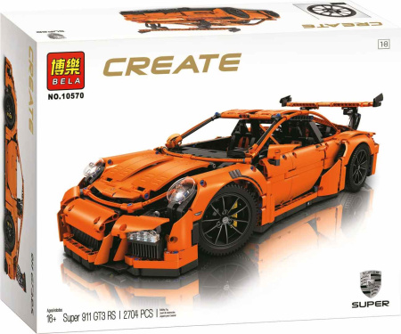 Конструктор Bela 10570 Porsche 911 GT3 RS