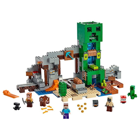 Конструктор Lego 21155 Minecraft Шахта крипера