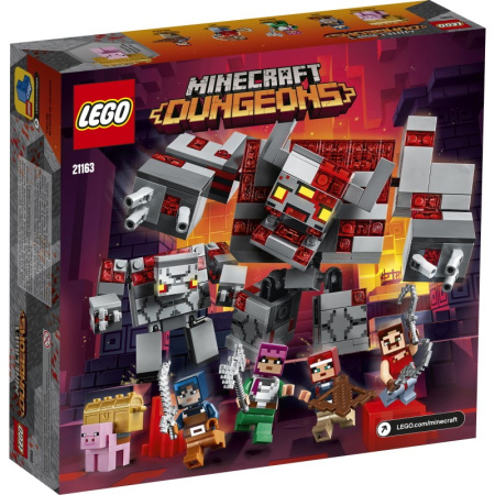 Конструктор Lego 21163 Minecraft Битва за красную пыль