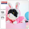Конструктор Balody 18405 - 3D Котенок в костюме зайчика