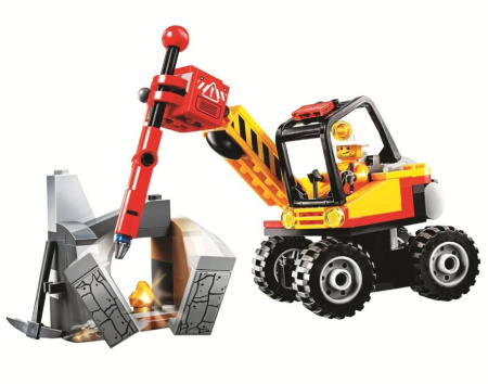 Конструктор Bela 10874 Трактор для горных работ