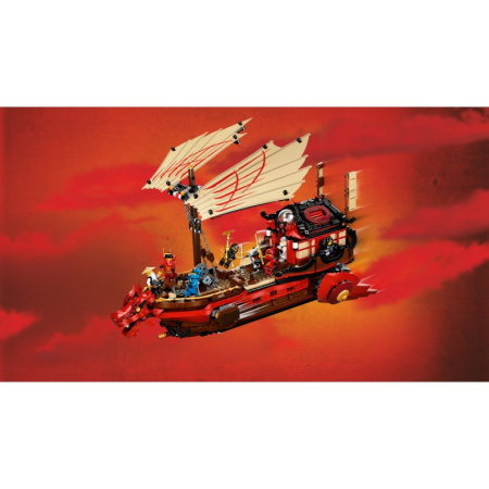 Конструктор Lego 71705 Ninjago Летающий корабль Мастера Ву