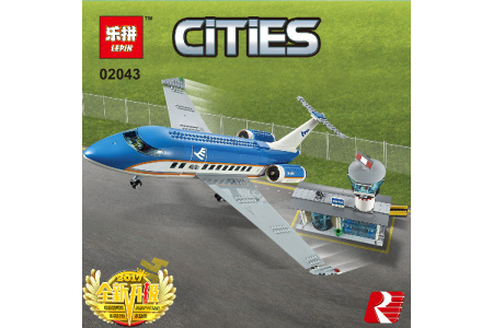 Конструктор Lepin 02043 Пассажирский терминал аэропорта