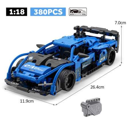Конструктор CaDa С52023W Инерционная спортивная машина