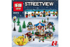 Конструктор Lepin 36010 Зимний деревенский рынок