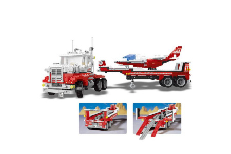 Конструктор Lepin 21017 Грузовик Mach II Красная птица