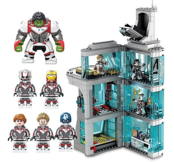 Конструктор SY 1349 - Marvel Башня Мстителей Эра Альтрона