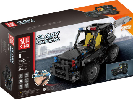 Конструктор MOULD KING 13005 Полицейский джип с ДУ