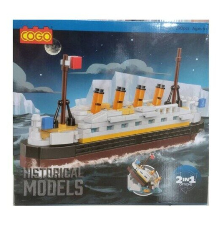 Конструктор 2111 COGO - Титаник (20,5 см)
