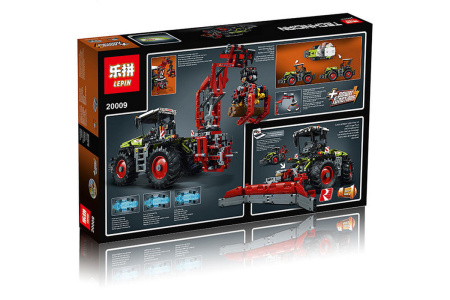 Конструктор Lepin 20009 Трактор Claas Xerion 5000 Trac VC