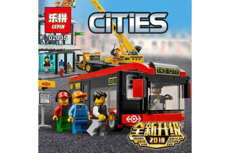 Конструктор Lepin 02035 Городская площадь