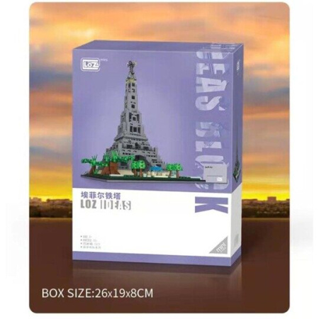 Конструктор Эйфелева башня Loz 1929