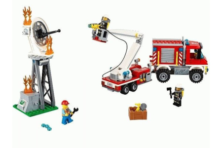 Конструктор Lepin 02083 Грузовик пожарной команды