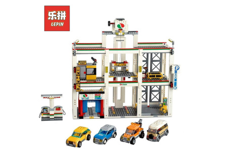 Конструктор Lepin 02073 Городской гараж
