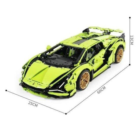 Конструктор KK6891 - Lamborghini Sian FKP 37 1:8