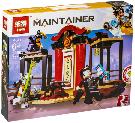 Конструктор Lepin 50002 Хандзо против Гэндзи — Overwatch Games