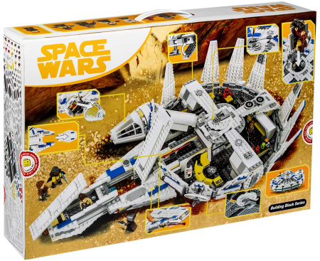 Конструктор Lari 10915 Сокол Тысячелетия на Дуге Кесселя