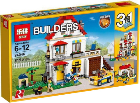 Конструктор Lepin 24046 Загородный дом