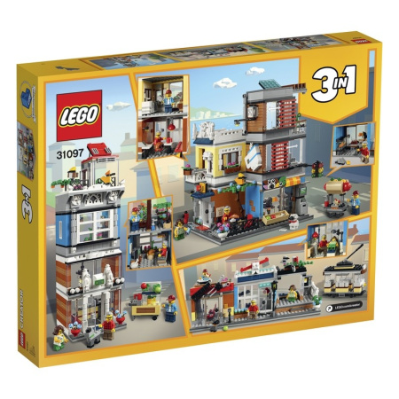 Конструктор Lego 31097 Creator Зоомагазин и кафе в центре города