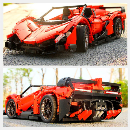 Конструктор Mould King 13079 Lamborghini Veneno Roadster RC APP — 50th Anniversary