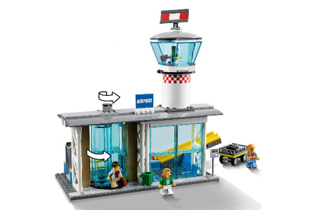 Конструктор Lepin 02043 Пассажирский терминал аэропорта