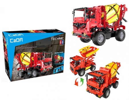 Конструктор CaDa Бетономешалка C51014W на радиоуправлении
