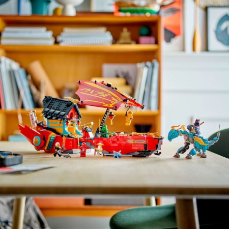 Конструктор King 70087 - Награда судьбы — гонка со временем НиндзяГо