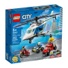 Конструктор Lego 60243 City Police Погоня на полицейском вертолёте