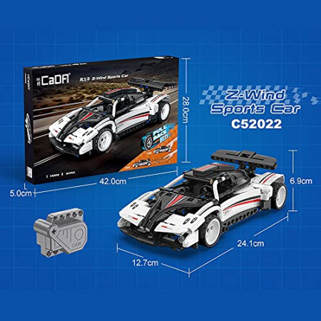 Конструктор CaDa С52022W Инерционная спортивная машина
